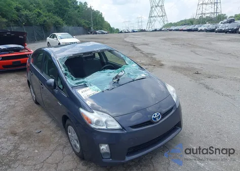 2011 Toyota Prius Two из США, поврежденный, VIN JTDKN3DU1B1384666